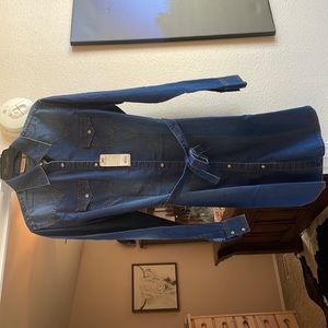 Women’s wrangler denim dress.